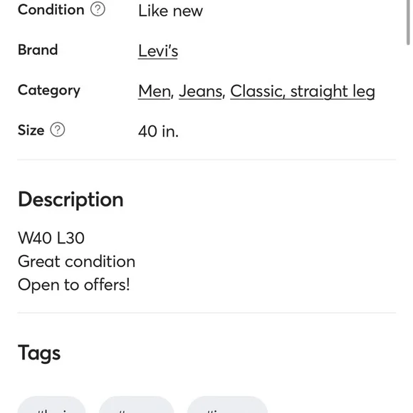 Men jeans bundle - Picture 3 of 5